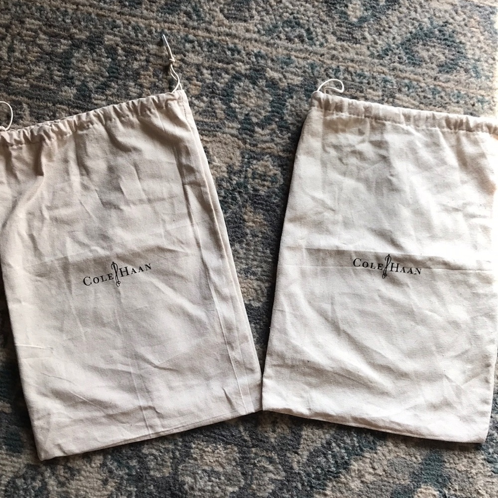 New Cole Haan protection bags set of 2